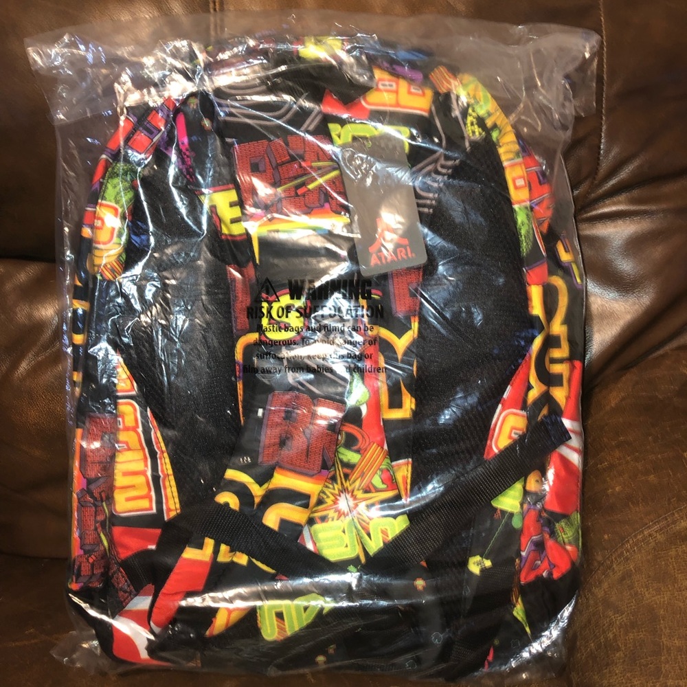 Atari Backpack New With Tags - Picture 2 of 8